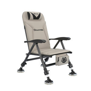 كرسي صيد محمول متعدد الوظائف قابل للطي من الفولاذ الكربوني مع قماش أكسفورد ومسند ظهر قابل للتعديل - Product Image 1