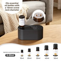 Diffuseur d'arômes intelligent sans eau transfrontalier pour la maison et la chambre, pulvérisateur de parfum automatique silencieux et portable à piles pour huiles essentielles