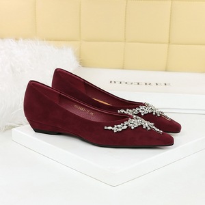 Women's Fashion Trend Anti-Slip Sexy Rhinestones Crystal Sequins Floral High Heels <b>Pumps</b> Square Toe Summer Spring Autumn Bridal - Product Image 2
