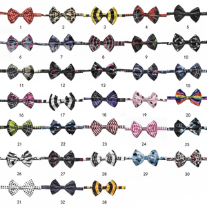 Venta de proveedor indio estilo mascota cachorro algodón lazos para el cabello horquilla accesorios cinturón elástico cuidado del perro - Product Image 1