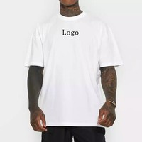 Herren Hochwertiges 100% Schweres Baumwoll-T-Shirt Übergroßer Schnitt Anpassbares Blanko-Shirt für DTG-Druck & Siebdruck