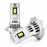 Phares LED bidirectionnels universels en aluminium Q58 70W 9000LM H1 H7 H11 9005 9006 6500K, vente en gros d'usine