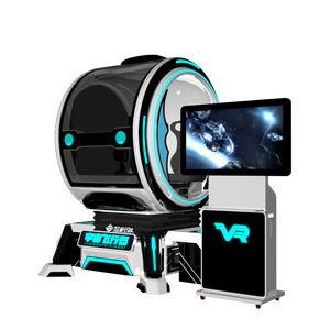 Avion de vol de réalité virtuelle de simulateur de vol d'avion d'hélicoptère commercial de 9D VR pour le matériel d'intérieur de <span class=keywords><strong>PC</strong></span> en métal de centres de jeux - Product Image 6