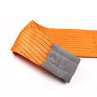 Çekme Dayanımı Test Edilmiş Modern Tasarım Polyester 10 TON Yuvarlak Dokuma Kaldırma Kayışları CE GS Sertifikalı