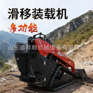 รถทำความสะอาดแบบครอว์เลอร์ขนาดเล็กสำหรับงานขุดตักในร่ม ข้ามพรมแดน ทำความสะอาดถนนเส้นทางที่ชำรุด ทำความสะอาดมูลสัตว์ในฟาร์มเกษตร โครงการก่อสร้าง - Product Image 3