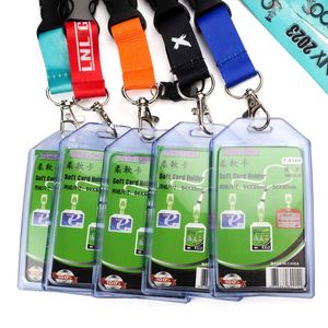 China Supplier Hot Sale Custom Events <b>Polyester</b> ID Printing <b>Lanyards</b> and Badge Holders With ID Card - Product Image 2
