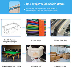 โต๊ะพูลไม้แท้คุณภาพมาตรฐานการแข่งขัน ยี่ห้อ STELLARWAY ราคาโรงงาน สำหรับผู้ใหญ่ ใช้ในคลับ ขนาด 7 ฟุต 8 ฟุต 9 ฟุต - Product Image 6