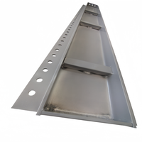 Panneau de coffrage en aluminium léger et durable pour les murs et les colonnes de villas modernes en construction en béton