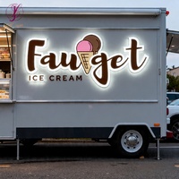 Letrero con Nombre de Marca para Tienda o Negocio, Letrero Grande para Camión de Comida Móvil, Letrero con Logotipo, Letrero Publicitario, Letrero Comercial para Exteriores