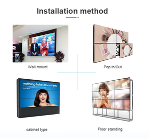 Pantalla LCD YMY para Empalme, Monitor <span class=keywords><strong>de</strong></span> Video Wall a Todo Color, Sin Pantalla Táctil, Personalizable, Pantalla Digital <span class=keywords><strong>de</strong></span> 49/55 Pulgadas para Tiendas Minoristas - Product Image 4