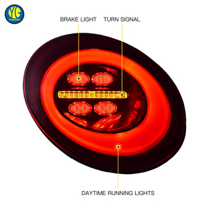 YU GUANG pour Volkswagen VW <span class=keywords><strong>Beetle</strong></span> 2006 2012 feu arrière mise à niveau feu <span class=keywords><strong>Stop</strong></span> feu arrière LED clignotants feu arrière - Product Image 5