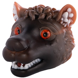 Masturbador Masculino con Forma de Cabeza de Perro GEEBA, Cabeza de Monstruo, Sexo Oral, Vagina de Bolsillo, Masturbador de Silicona Suave, Juguetes Sexuales para Hombres - Product Image 1