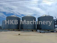 Silo e Contenitore per Cereali in Acciaio Zincato HKB 100-3000T per Mais/Chicchi di Caffè con Durata di Servizio di 25-30 Anni