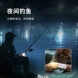 ไฟจักรยานขนาดเล็ก LED USB แบบชาร์จไฟได้ไฟขี่กลางคืนดีไซน์เรขาคณิตสามสี Q50 - Product Image 3