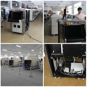 UNIQSCAN Automatic Alarm Airport Security X-ray Baggage Security Scanner Machines X Ray Baggage Scanning Inspection System