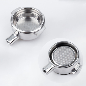 Kepala Portafilter Espresso Stainless Steel Pengganti Gagang Mesin Kopi 58mm 2 Telinga Portafilter Tanpa Dasar untuk La Marzocco - Product Image 6