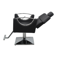 Fauteuils de coiffure de luxe inclinables pour salon, chaise de coupe de cheveux 360° pour barbier