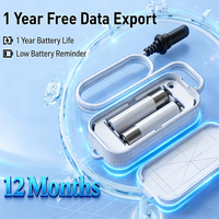Termómetro Inteligente para Refrigerador Daytech Tuya, Portátil, Material ABS, con Wi-Fi, Resistente al Agua, Rango de Detección de 10 m, Alarma Remota por Aplicación