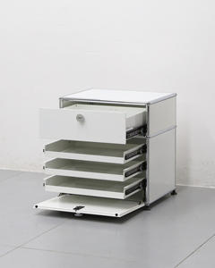 Meuble TV en métal de style européen populaire, meuble de rangement pratique, parfait <span class=keywords><strong>pour</strong></span> petit salon, villa, ou zone de détente. - Product Image 3