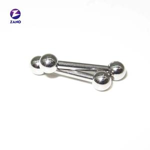 Acero inoxidable 316L chapado en oro para niños boda Barbell Industrial Labret oreja lengua pezón barra anillo cuerpo Piercing joyería - Product Image 3