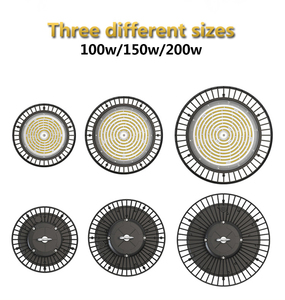 Éclairage Industriel UFO Design 200W pour Haute Luminosité IP65 en Aluminium avec Garantie de 5 Ans pour Entrepôts et Usines FL-UFO-JX2 Haute Luminosité - Product Image 6