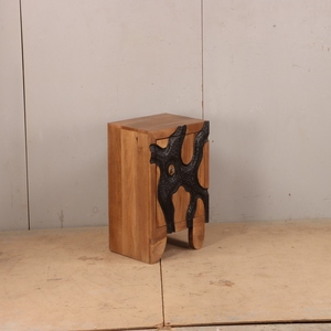 Luxury Wooden Bedside Table with Elegant Storage <b>Drawer</b> Design Bedroom <b>Side</b> Cabinet Furniture for Residential Applications - Product Image 3
