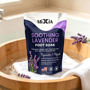 <span class=keywords><strong>Sel</strong></span> <span class=keywords><strong>de</strong></span> Bain Exfoliant pour les Pieds à l'Huile d'Arbre à Thé Footasoak – Pack <span class=keywords><strong>de</strong></span> Sels Exfoliants pour les Pieds - Product Image 1