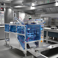 Machine d'emballage d'oxygénation pour poissons vivants, machine de mise en balles pour produits aquatiques frais, machine de scellage verticale modèle LD-520