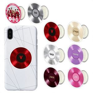 Soporte Ajustable para Teléfono de Acrílico con Diseño de Ídolos de KPOP (JIMIN, JIN, J-HOPE, RM, JK), Estilo INS de Alta Calidad, Impresión HD, Colección para Fans - Product Image 1