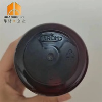 Bouteilles vides de sirop contre la toux de 473 ml (16 oz) et 500 ml, flacons en plastique pour médicaments avec code QR et sceaux