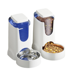 Pet için sıcak satış yüksek kaliteli büyük kapasiteli paslanmaz gıda ve su besleme dağıtıcıları - Product Image 2