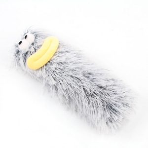 Durable <b>Plush</b> Fabric <b>Cat</b> Kicker Soft Kick Sticks Interactive Pet Chew Toy for Chasing and Chewing for Puppy and Kitty Exercise - Product Image 4