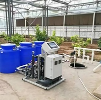 Système d'irrigation agricole Seedafarm, machine intégrée pour l'eau et les engrais en serre, pompe automatique, engrais intelligent
