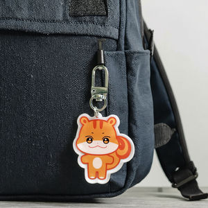 พวงกุญแจอะคริลิค roogo การ์ตูน Teezmon พวงกุญแจรถจักรยานยนต์พิมพ์ยูวีกับวัสดุพลาสติก <span class=keywords><strong>hongjoong</strong></span> seonghwa yunho yeosang - Product Image 2