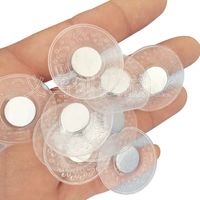 Bouton aimanté en néodyme étanche pour vêtements dissimulés, couture, qualité industrielle, composite PVC/TPU, tailles personnalisées disponibles, néodyme