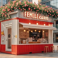 Conteneur Pop-up 20 pieds Direct Usine : Café, Cuisine, Restaurant et Boutique Modifiés à Partir de Conteneurs Maritimes pour Ferme – En Vente
