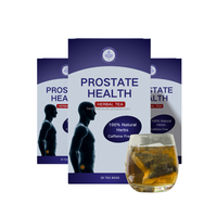 Thé aux herbes de ginseng EKON pour la prostate, soutient la santé masculine, thé en boîte pour adultes