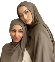 2025 léger été châle écharpe Premium rayonne Modal coton Vela Jersey carré ethnique uni motif doux dentelle Denim bambou
