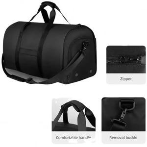 Sac de voyage pliable pour vêtements, sac de voyage d'affaires portable, sac à vêtements BSCI factory - Product Image 4