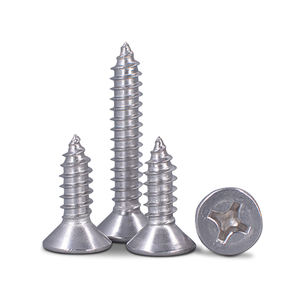 304 in acciaio inossidabile viti a testa piatta cks viti per legno ST3.5 a croce da incasso a testa piatta viti autofilettanti - Product Image 3