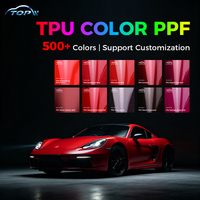 Película Protectora de Color para Automóviles PPF 500+, Más de 500 Colores, Tarjeta de Color Gratuita, Autoregenerable, Antiarañazos