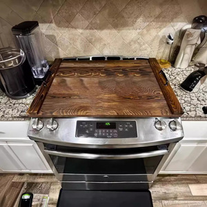 Solid Wood <b>Tea</b> <b>Tray</b> Carbonized Pine 75x56x2.5 Cm Heat Resistant For Home Kung Fu <b>Tea</b> Set - Product Image 3