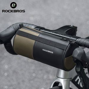 Bolsa impermeable para manillar de bicicleta, bolsa cilíndrica frontal para bicicleta de carretera, bolsa enrollable para ciclismo, de fábrica BSCI. - Product Image 4