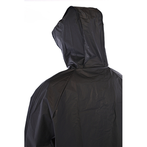 Chất lượng cao màu đen PE áo mưa tùy chỉnh di động không thấm nước và Windproof bền và tái sử dụng cho du lịch - Product Image 3