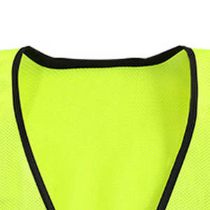 سترة واقية عاكسة رخيصة بجيوب لأعمال البناء وعاكس ذات وضوح عالٍ بشعار مصمم حسب الطلب - Product Image 3