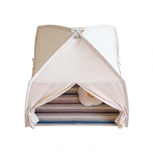 Tente de jeu pop-up pour enfants avec fenêtres et <span class=keywords><strong>porte</strong></span> pour une expérience de camping intérieure imaginative - Product Image 3