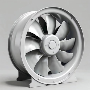 Ventilateur axial industriel antidéflagrant, ventilation haute pression, acier inoxydable, montage mural, <span class=keywords><strong>extraction</strong></span> de fumée - Product Image 4