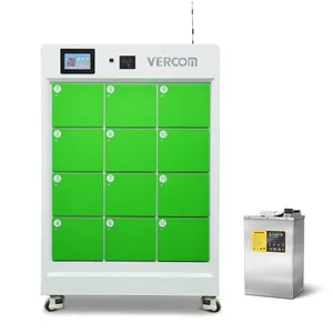 Stazione di ricarica e scambio batterie agli ioni di litio OEM con armadietti per <span class=keywords><strong>noleggio</strong></span> batterie - Product Image 1
