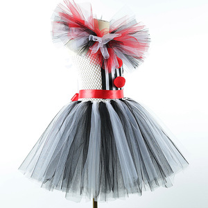 Disfraces <span class=keywords><strong>de</strong></span> Payaso <span class=keywords><strong>Asesino</strong></span> <span class=keywords><strong>de</strong></span> Circo para Niñas, Vestido Tutú <span class=keywords><strong>de</strong></span> Payaso Terrorífico para Halloween, Ropa Espeluznante para Fiesta <span class=keywords><strong>de</strong></span> Carnaval Infantil - Product Image 4