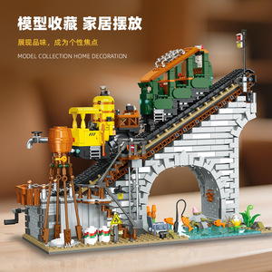 Jestar 59164 Kit de Construcción de Tren de Vagones, Bloques de Plástico para Construir Edificios Históricos, para Edades de 8 a 13 Años, Unisex, Set de Tecnología DIY, 40 Piezas - Product Image 3